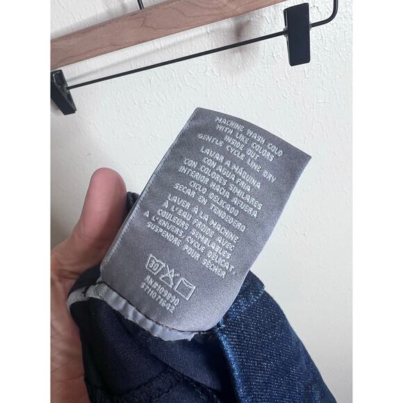 Seven 7 Slim Boot Slimming Silhouette System Dark Wash Denim Women's 24W - Picture 7 of 11